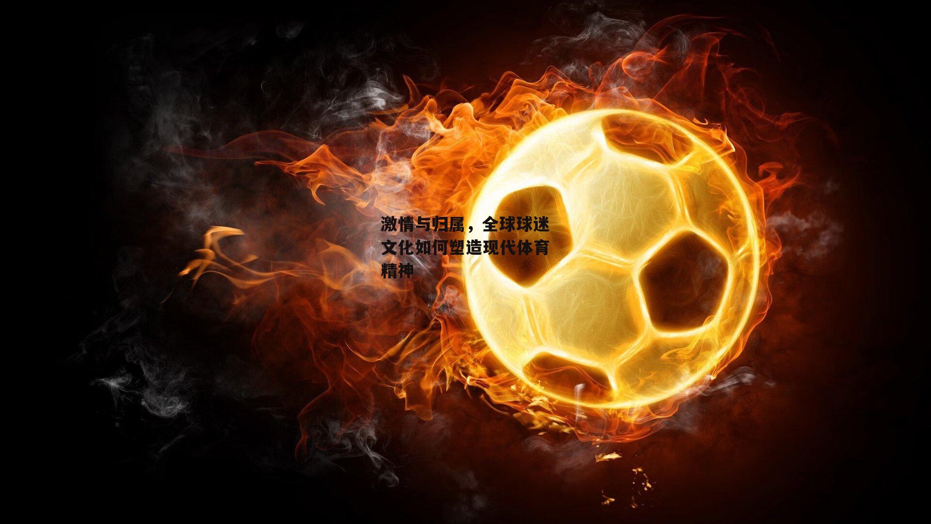 激情与归属，全球球迷文化如何塑造现代体育精神-壹号娱乐官网